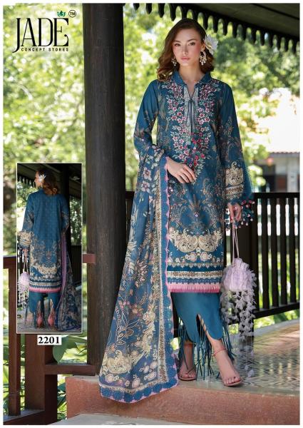 Jade binsaeed vol 22 pakistani salwar kameez brands